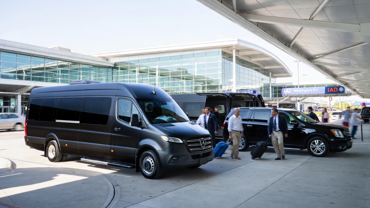 Airport Transfers for Groups in DC: What to Book, When & How (Weddings, Teams, Events)